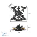 Top view DOGCOM 1480mAh 6S 150C 22.2V LiPo Ultra Series Battery price HTDRONE