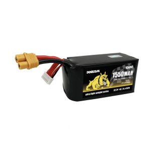 Battery DOGCOM 1550mAh 6S 150C 22.2V LiPo Ultra Series