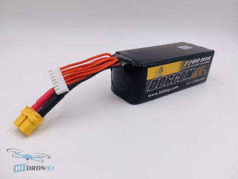Opakowanie baterii DOGCOM 2200mAh 6S 150C LiPo XT60, kup teraz w HTDRONE