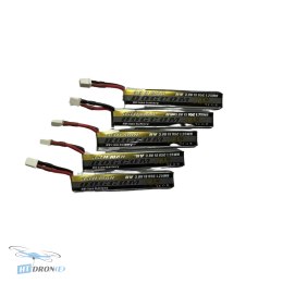 DOGCOM 330mAh 1S 3.8V HV 95C BT2.0 battery with wires - close-up view of BT2.0 connector