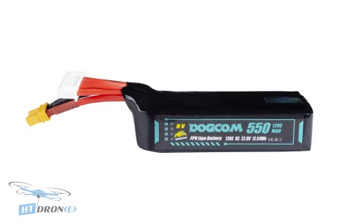 DOGCOM Battery 550mAh 120C 22.8V 6S HV LiPo XT30 main view buy best price HTDRONE shop