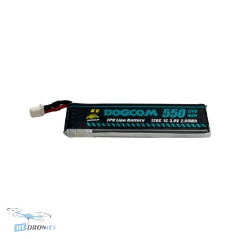 DOGCOM 550mAh 1S 120C HV LiPo BT2.0 battery packaging HTDRONE store