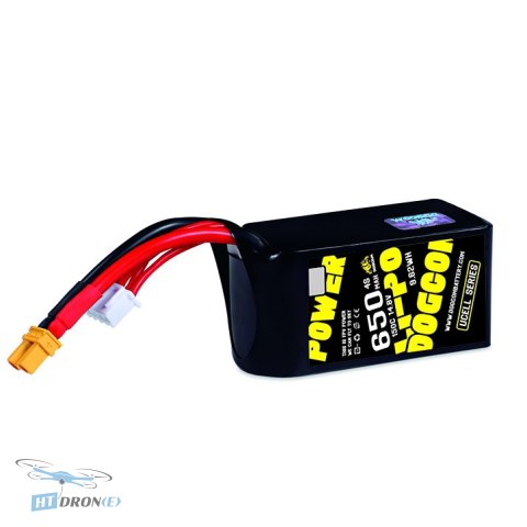 DOGCOM Battery 650mAh 4S 150C LiPo XT30 UCELL Series best choice at HTDRONE