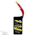 Detailed view of DOGCOM Battery 650mAh 4S 150C LiPo XT30 with XT30 connector from HTDRONE