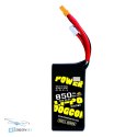 DOGCOM 850mAh 6S 150C LiPo battery with XT60 connector - buy now at HTDRONE