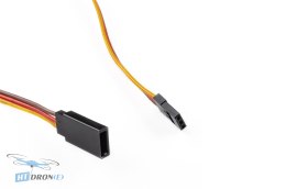 Close-up view Pilotix Servo Extension Cable 50cm 26AWG connectors for FPV drones shop HTDRONE