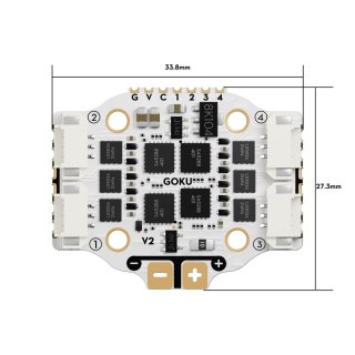 ESC Single FLYWOO GOKU BS 20A LED V3 16x16