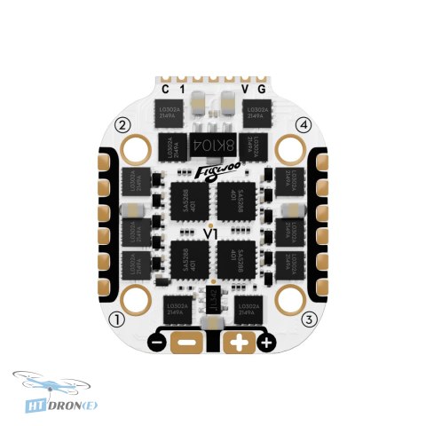 FLYWOO GOKU BS 35A V3 16x16 ESC szczegółowe złącza widok z boku cena w sklepie HTDRONE
