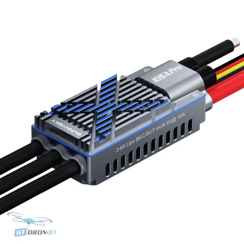 SunnySky ESC X105A PRO SBEC 105A 3-6S main view buy best ESC at HTDRONE shop