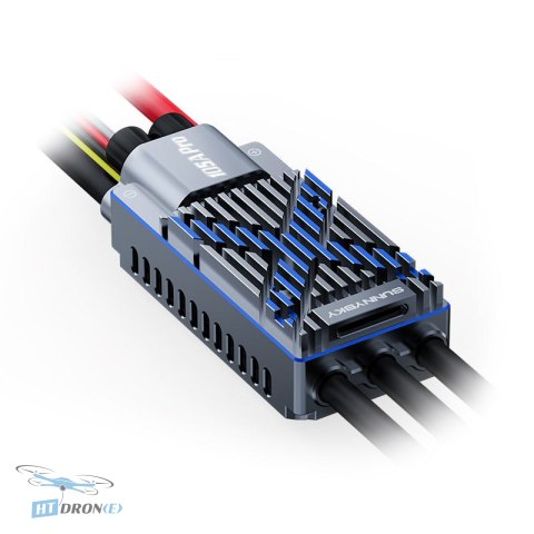 SunnySky ESC X105A PRO SBEC 105A 3-6S three-quarter view details price at HTDRONE