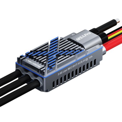 ESC Single SunnySky 125A X125A PRO SBEC 3-8S