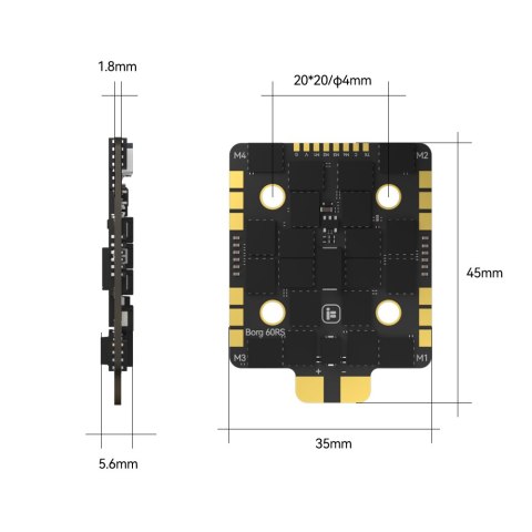 ESC iFlight Borg 60RS