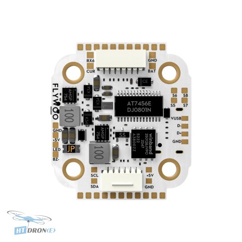 FLYWOO GOKU F7 PRO MINI V2 F7 польотний контролер задній вигляд роз'єми магазин HTDRONE