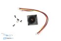 Pilotix P6 Pro kamera FPV analogowa HTDRONE zestaw akcesoriów i referencja rozmiaru