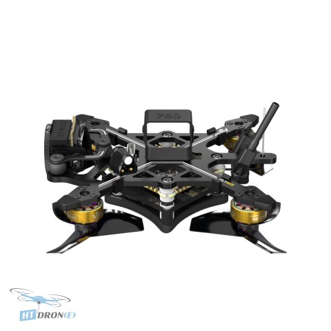 Porównanie rozmiaru FLYWOO Flybee 16 HD O4 2S ELRS 2.4G z akcesoriami drona FPV Tinywhoop
