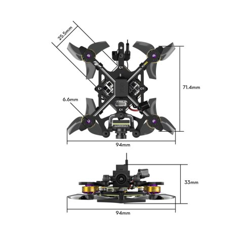 FPV Drone FLYWOO Flybee 16 HD Walksnail 2S ELRS 2.4G