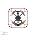 FLYWOO Flytimes 85 HD O4 2S TBS FPV drone Cinewhoop three-quarter view price shop