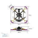 FLYWOO Flytimes 85 HD O4 2S TBS FPV drone Cinewhoop rear view connectors price shop