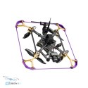 Tylny widok FLYWOO Flytimes 85 Walksnail 2S ELRS FPV drona z portami i złączami cena