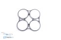 Pilotix Luke 3.5 inch FPV frame - three-quarter view, best price at HTDRONE shop