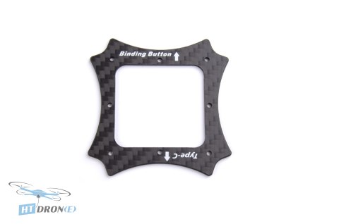 Rear view of Pilotix Pedro 3 inch O3 FPV frame - connector details at the shop