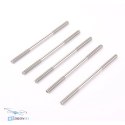 Pilotix M2 Push-rod 100mm stal nierdzewna widok 3/4 precyzyjny element drona RC kup teraz