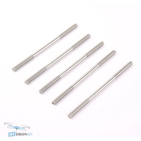 Pilotix M2 Push-rod 100mm stal nierdzewna widok 3/4 precyzyjny element drona RC kup teraz