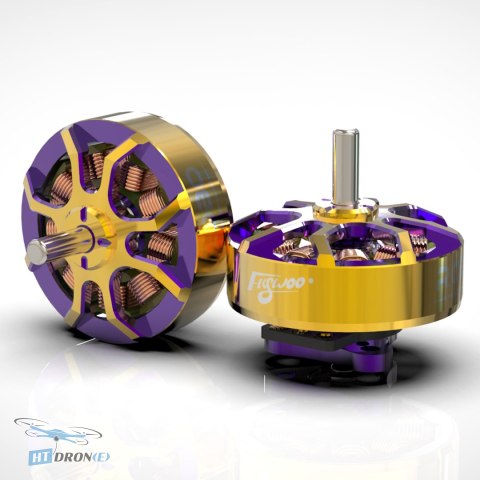Двигун FLYWOO ROBO 1003 14800KV FPV у порівнянні розмірів, купуйте в HTDRONE