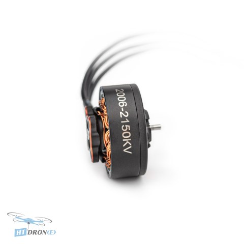 Tylna część silnika Pilotix 2006 2150KV z przewodami - szczegóły złącza silnika