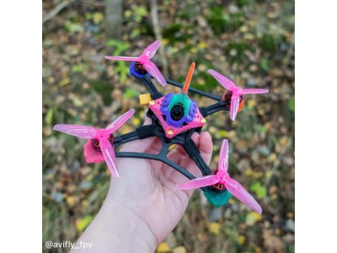 Propellers HQProp 3-blade 3" Pink (2CCW+2CW)