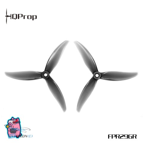 HQProp 5129 R29 grey 5.1 inch 3-blade FPV drone propellers buy at HTDRONE