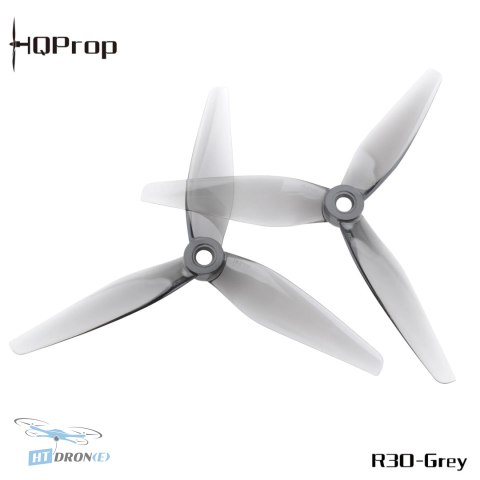HQProp 5131(R31) Сірі пропелери 5.1 дюйма 3-лопатеві для FPV дрона купити в HTDRONE