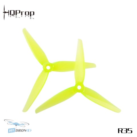 HQProp 5135 R35 śmigła 5.1 cala 3-łopatowe Light Yellow do drona FPV kup w HTDRONE