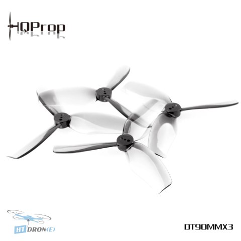 HQProp śmigła Cinewhoop 3x3.5 cala szare 2CCW+2CW najlepsze w sklepie HTDRONE