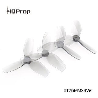 Propellers HQProp Cinewhoop T76MMX3 V2 3-blade 3" Grey (2CCW+2CW)