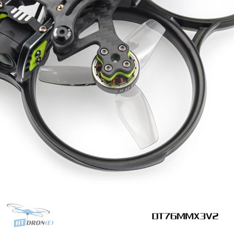 HQProp T76MMX3 V2 szczegółowy widok szarych śmigieł do drona FPV cena