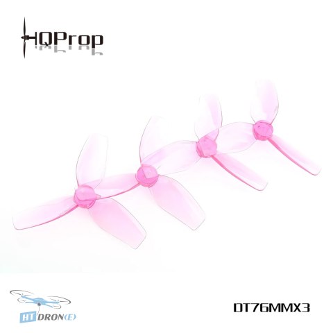 HQProp HQProp Cinewhoop T76MMX3 V2 pink 3-blade 3-inch propellers best price shop HTDRONE