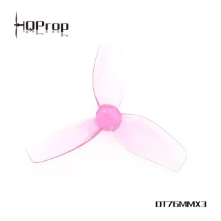 Propellers HQProp Cinewhoop T76MMX3 V2 3-blade 3" Pink (2CCW+2CW)