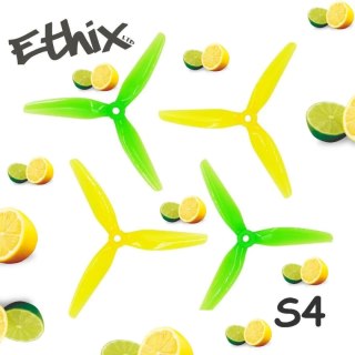 Propellers HQProp Ethix S4 3-Blade 5" LemLim (2CW+2CCW)