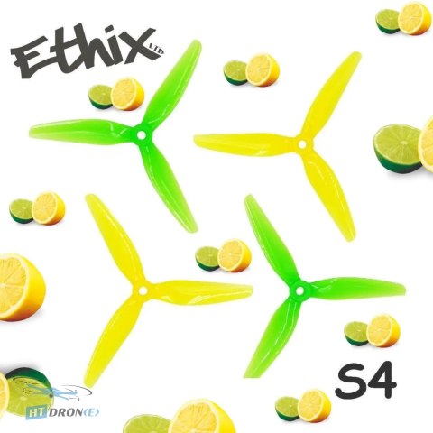 HQProp Ethix S4 5 cali LemLim śmigła FPV widok z trzech czwartych kup teraz w HTDRONE