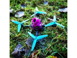 Propellers HQProp HeadsUpTiny 3-blade 3" Blue (2CCW+2CW)