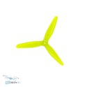 Buy HQProp PizzaCutters 5037 5 inch yellow 3-blade CW/CCW propellers at HTDRONE best price