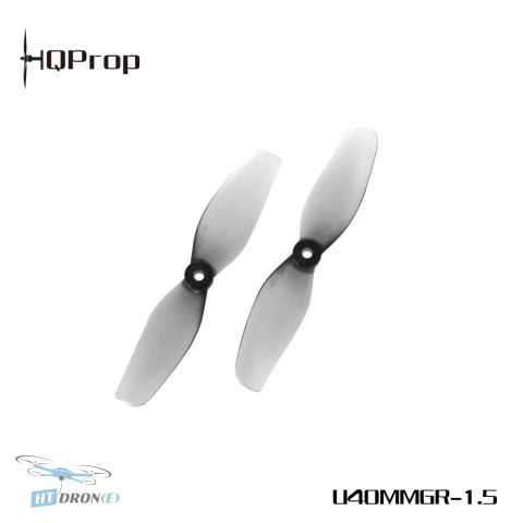 HQProp Propellers HQProp UltralightWhoop 2-BL 1.6 cala szare komplet 4 sztuk kup w HTDRONE