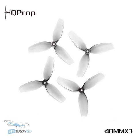 HQProp UltralightWhoop 3-BL 1.6 cala szare śmigła do drona FPV kup teraz w HTDRONE