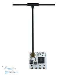 Main view of FLYWOO TCXO ELRS 2.4G (EL24P) receiver for FPV drone, best price at HTDRONE shop