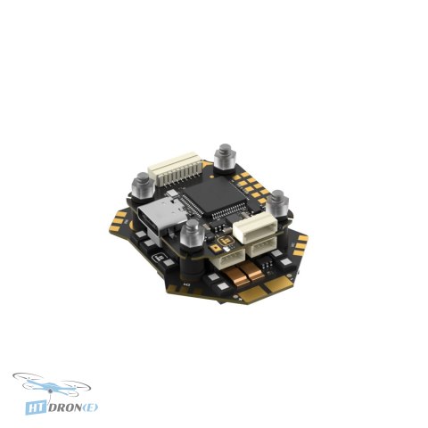 IFlight Borg F7 Mini Stack - rear view, ESC and FC connectors