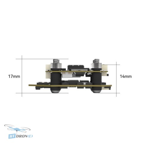 IFlight Borg F7 Mini Stack - size comparison, FPV drone accessories