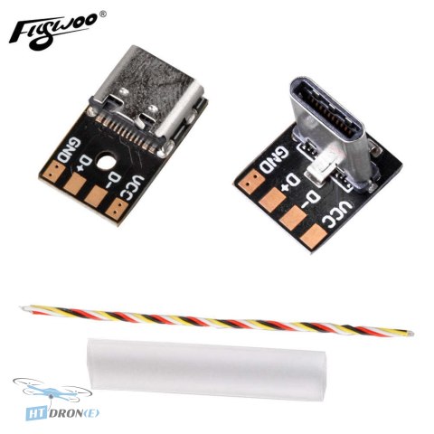 FLYWOO USB Type-C Adapter Male to Female - best buy at HTDRONE shop