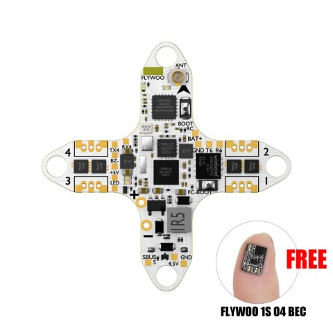 AIO FC FLYWOO GOKU F405 HD 1S 5A TCXO ELRS
