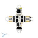 FLYWOO GOKU F405 HD 1S 5A TCXO ELRS AIO FC szczegóły złączy i portów w HTDRONE